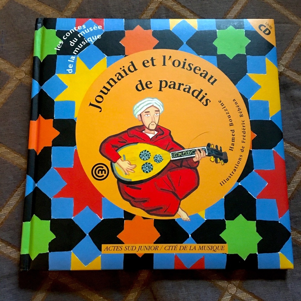 Book with CD Stories for young children in French